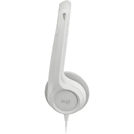 Гарнітура Logitech H390 Headset USB off-white (981-001286) - фото 3