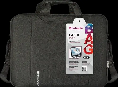 Сумка для ноутбука 16" Geek, Black Defender sum0028012 - фото 7