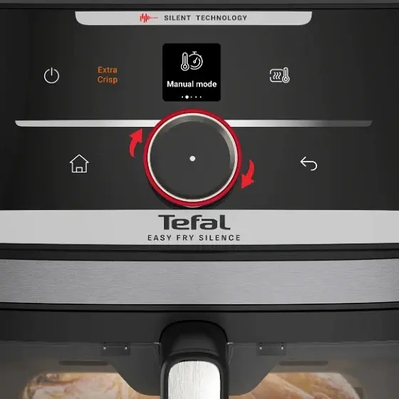 Мультипіч Tefal Easy Fry Smart & Silence XXL EY876DE1 Black/Silver UA - фото 4