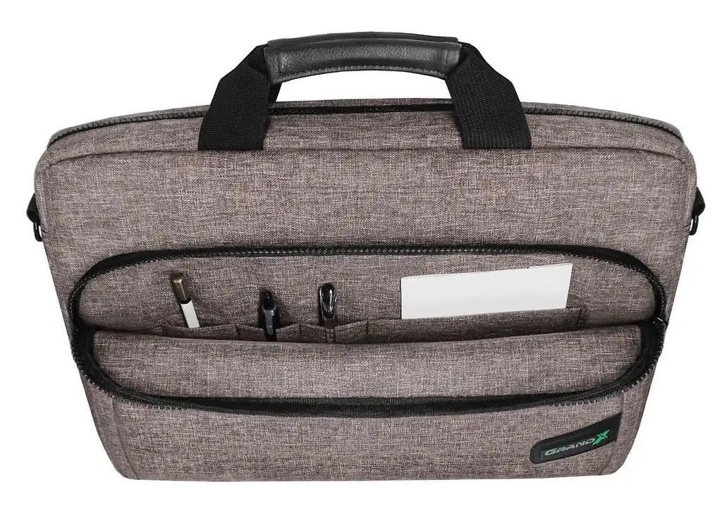 Сумка для ноутбука Grand-X SB-138B 14" Коричневий - фото 6