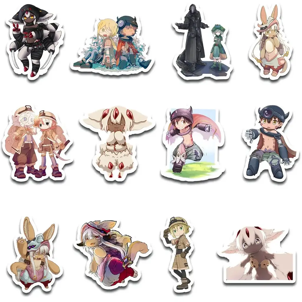 Стикерпак набір наклейок G-Toys Created in the Abyss 45 шт. (SP CA 01) - фото 5