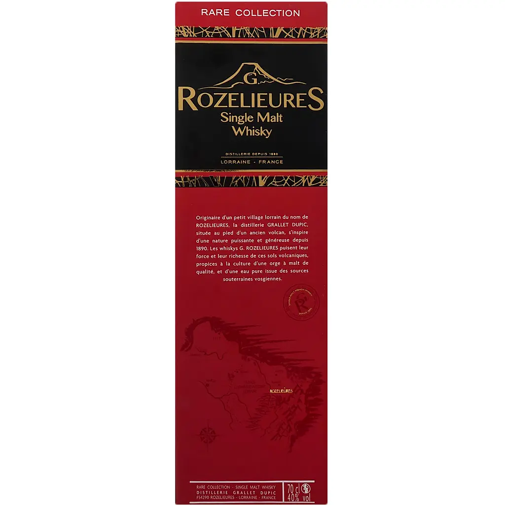Віскі Rozelieures Rare Collection 40% 0.7 л в подарунковій коробці - фото 8