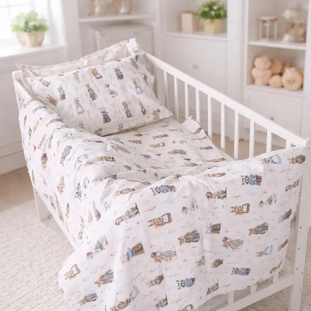 Дитяча постільна білизна BABY Poplin Line Kids Animals (2200012788738) - фото 4
