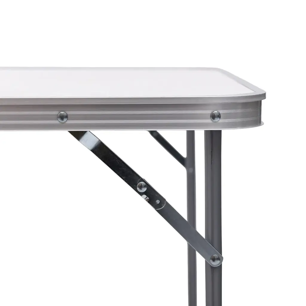 Стол складной Lugi JY-7555W для пикника 75*55*65 см белый - фото 3