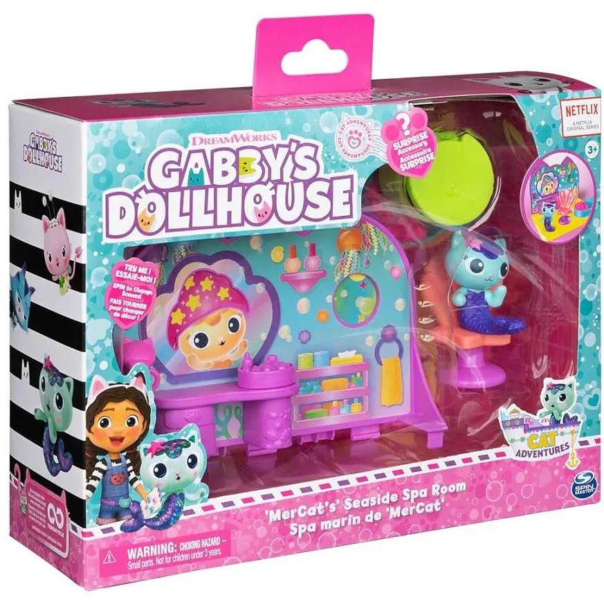 Ігровий набір Gabby's Dollhouse Ляльковий будиночок Габбі Морська Спа-кімната (SM36203/6068286) - фото 2