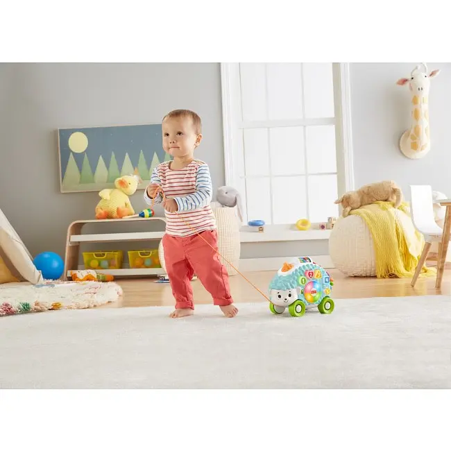 Іграшка-каталка Fisher-Price Linkimals Їжачок, укр.мова (GXR63) - фото 7