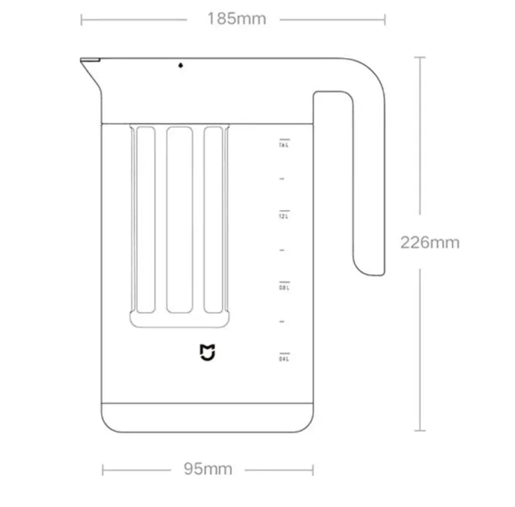 Глечик MiJia Cold Water Bottle 1,6 л - фото 3