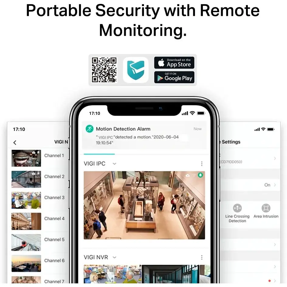 IP-камера TP-Link VIGI-С340-W-4,PoE, 4Мп, 4 мм, Wi-Fi, H265+, IP66, Bullet, кольорове нічне бачення, зовнішня - фото 5