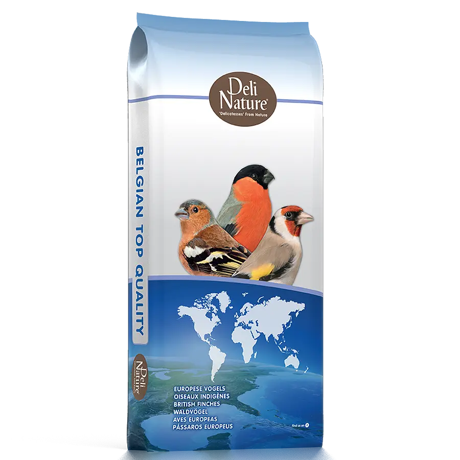 Корм для диких птахів Deli Nature 97 Goldfinches Делі Натюр повнораціонний 15 кг