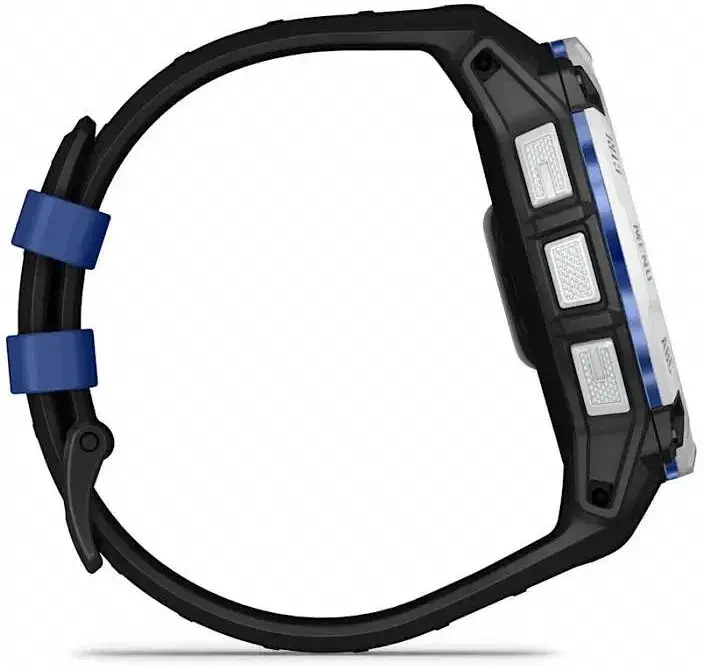 Смарт-годинник Garmin Instinct 3 50mm Solar Whitestone with Black Band (010-02935-03/43) - фото 2