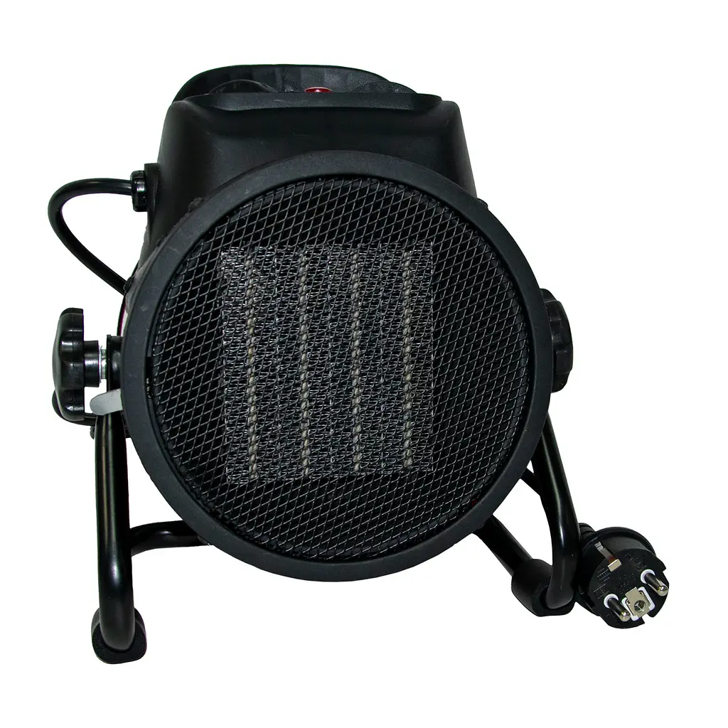 Теплова гармата з керамічним нагрівачем дуйка будівельна 2000Вт Ptc Fan Heater BJE-2000Y - фото 3