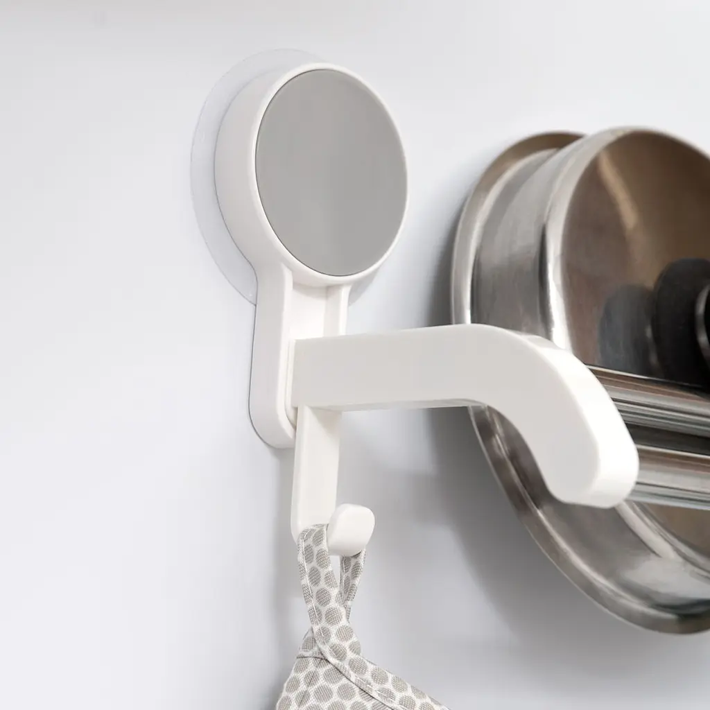 Тримач для рушників MVM BP-9 подвійний, білий зі сріблястим (BP-9 WHITE) - фото 5