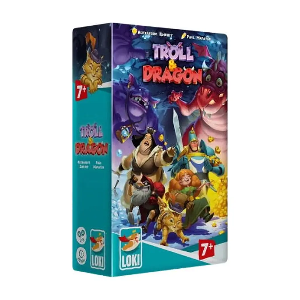 Настільна гра LOKI Троль та Дракон (Troll and Dragon) (англ.) + правила українською (51475_EU)