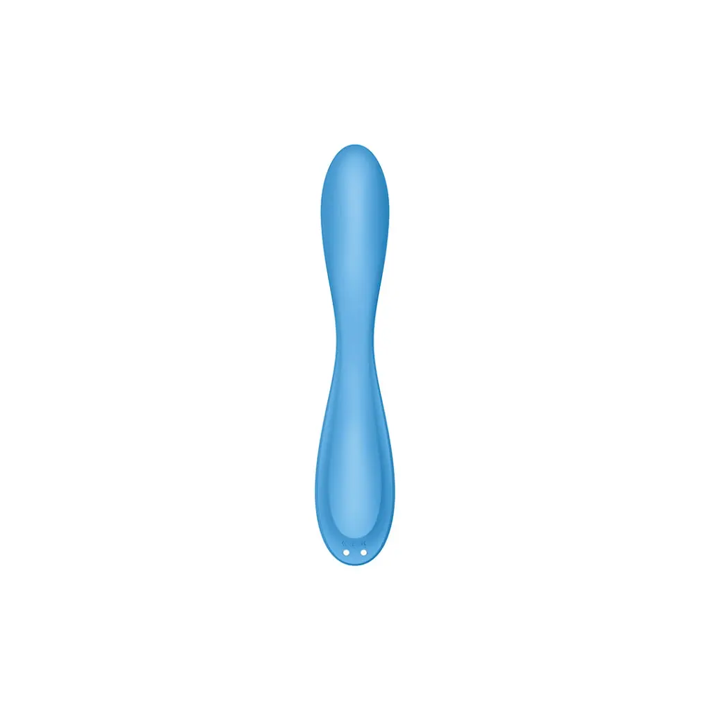 Вибратор Satisfyer G-Spot Flex 4+ Connect App 19.5 см голубой - фото 4
