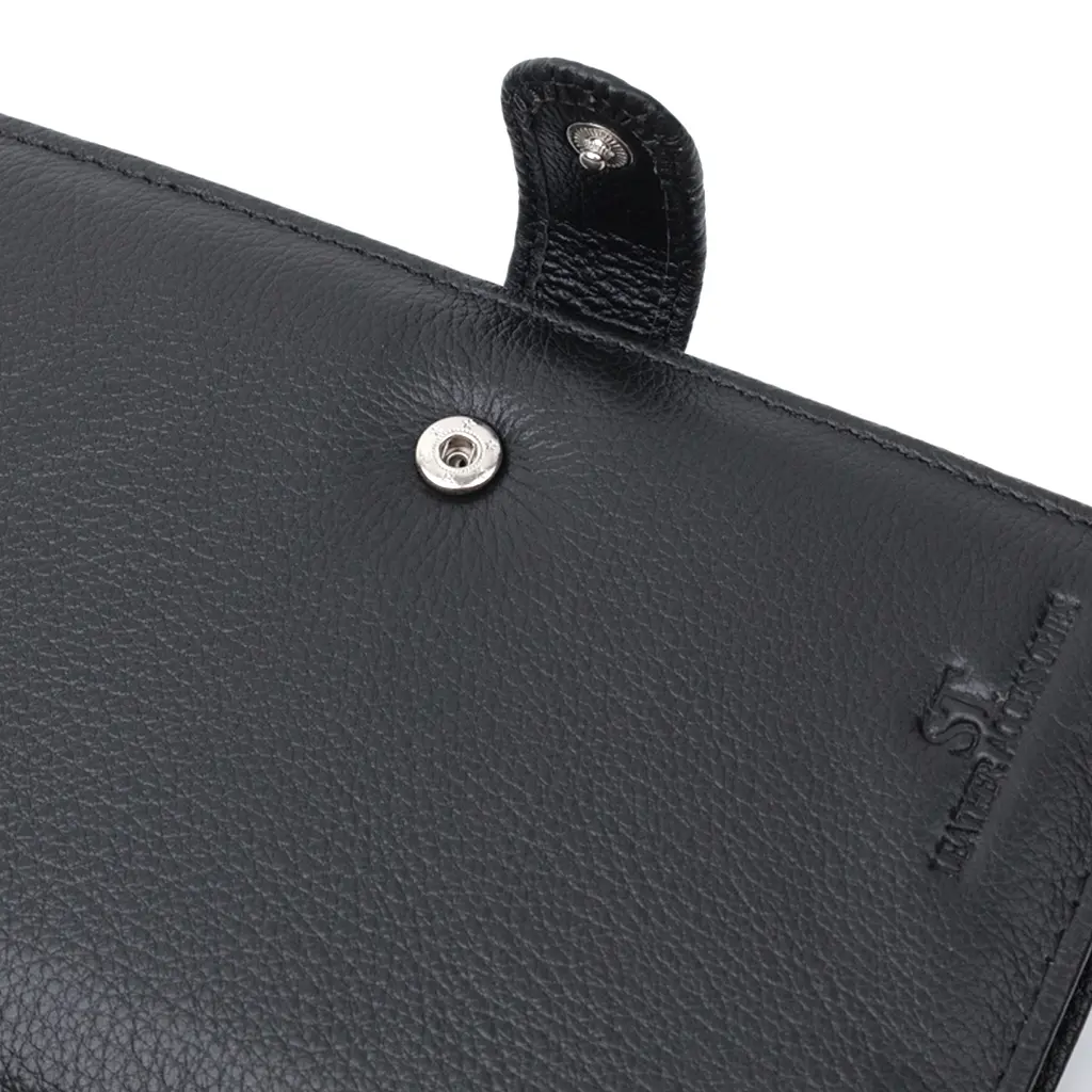 Кожаный мужской кошелек ST Leather 12х17,5х2 см acs0029384 - фото 5