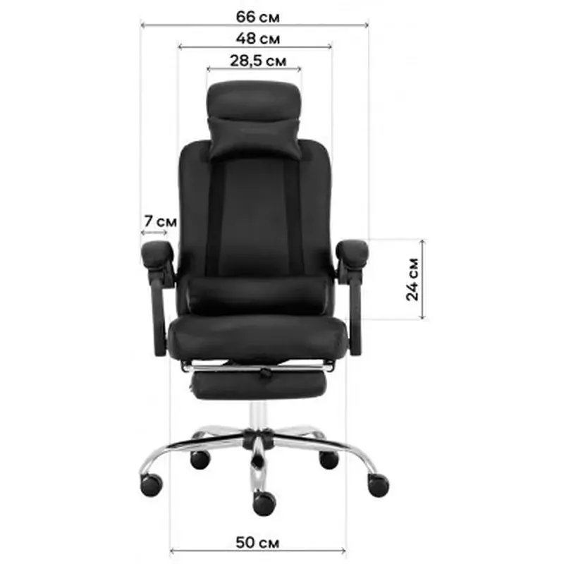Офісне крісло GT Racer X-8003 Gray - фото 12