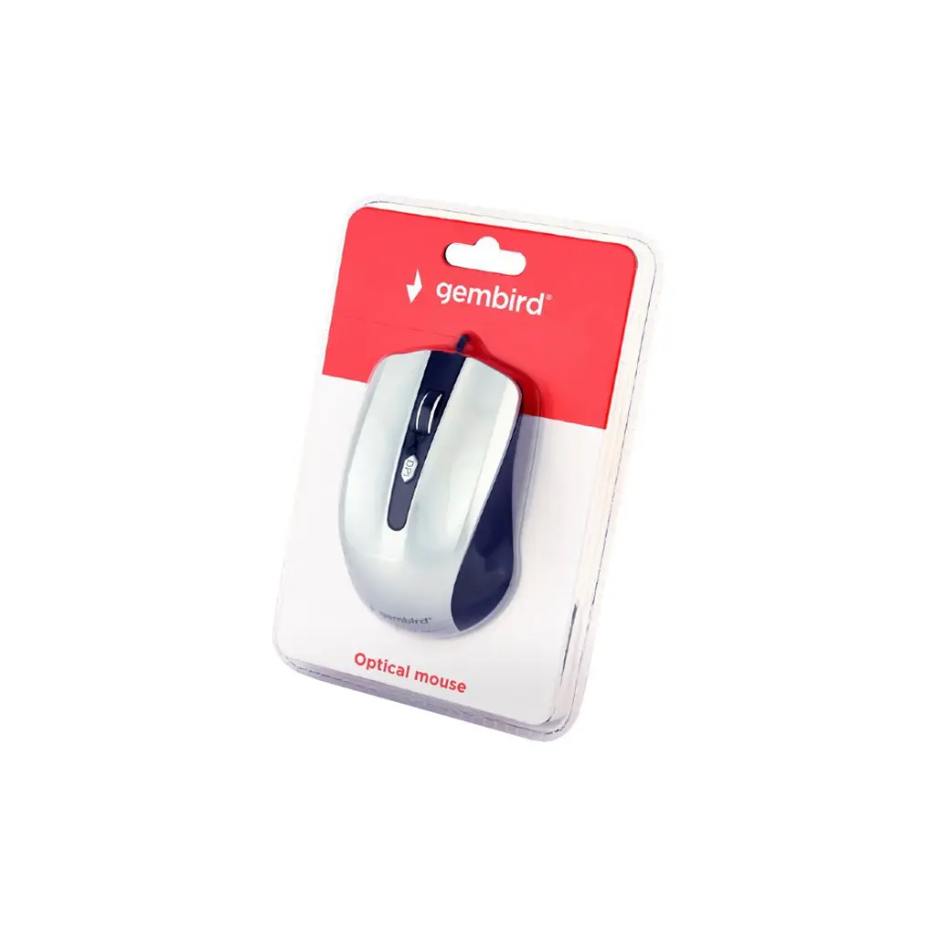 Мишка Gembird MUS-4B-01-BS USB Black-Gray (MUS-4B-01-BS) - фото 3