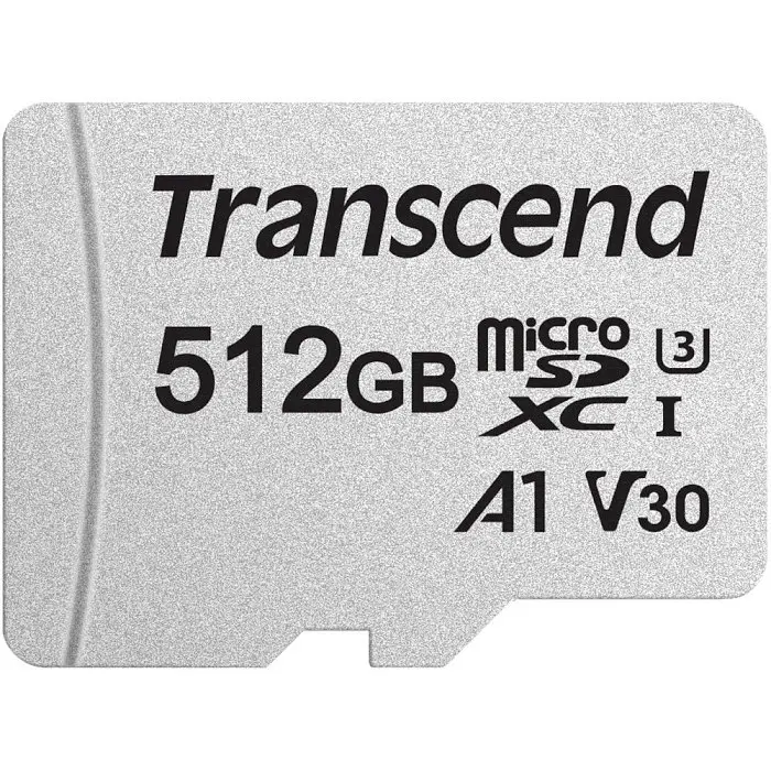 Карта пам'яті Transcend 512GB microSDXC 300S UHS-I U3 + ad (TS512GUSD300S-A) - фото 2