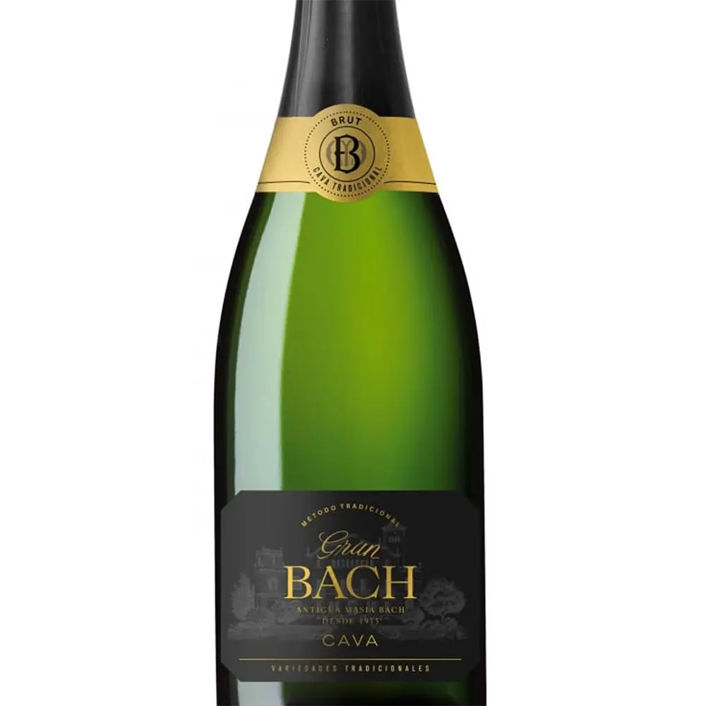Вино ігристе Bach Cava Gran Brut, біле, брют, 0,75 л - фото 3