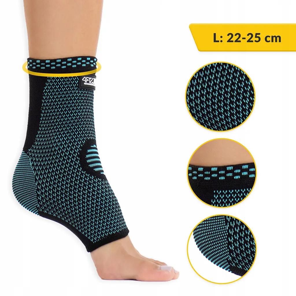 Фіксатор (бандаж) для гомілкостопу 4FIZJO 1 шт 4FJ0489 Size L (P-5907739318046) - фото 2