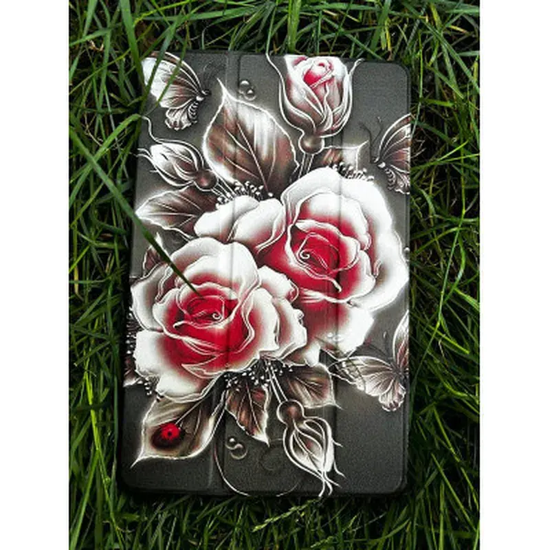 Чохол до планшета BeCover Smart Case Samsung Tab A9 Plus SM-X210/SM-X215/SM-X216 11.0" Black Rose (711276) - фото 6