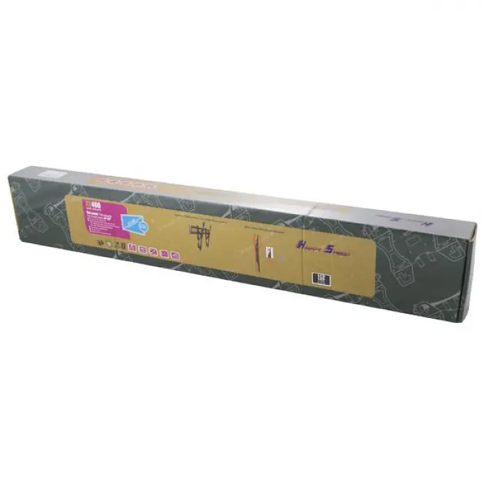 Настінне кріплення для телевізора кронштейн HS-460 37"- 63" - фото 4
