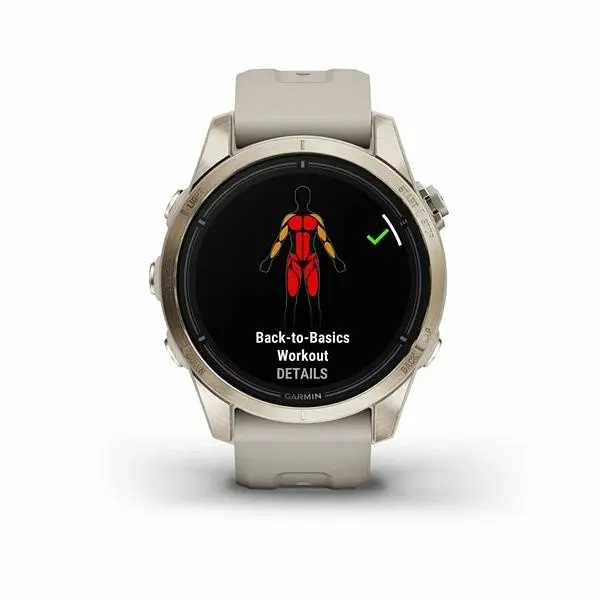 Смарт-годинник Garmin Epix Pro Gen 2 Sapphire 42mm Soft Gold w. Light S. Band (010-02802-10/11) - фото 10
