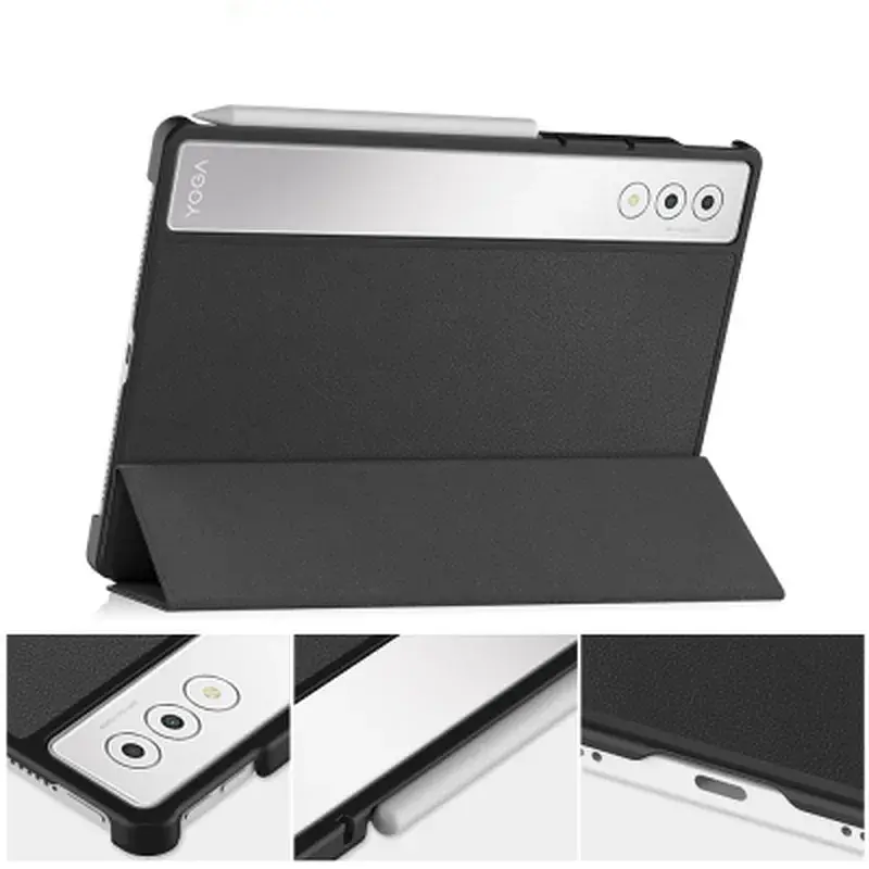 Чохол до планшета BeCover Smart Case Lenovo Yoga Tab Plus 12.7" Black (713429) - фото 5