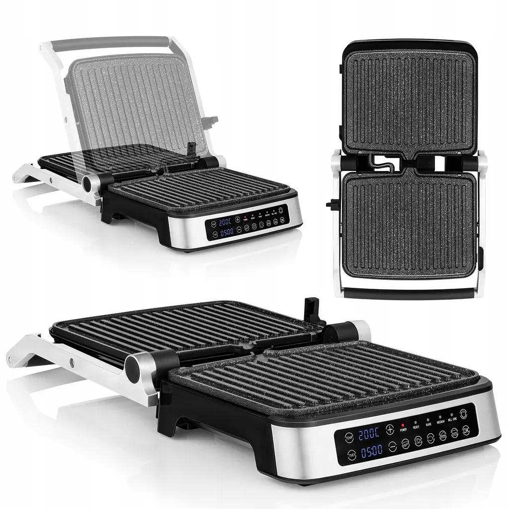 Електрогриль Zeegma Grill Chef Silver - фото 4