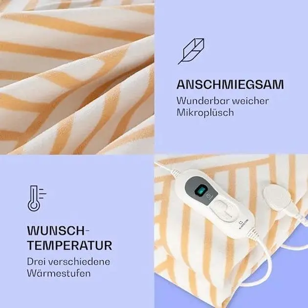 Электрическое одеяло Klarstein Dr.Watson XXL 200x180 (10035502) - фото 3