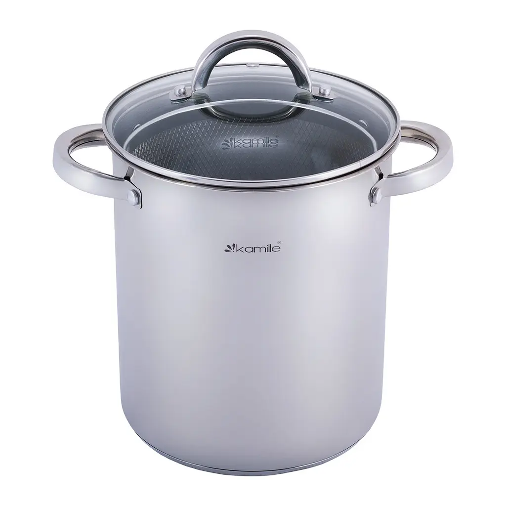 Каструля з друшляком Kamille KM-5851 5.0л - фото 6
