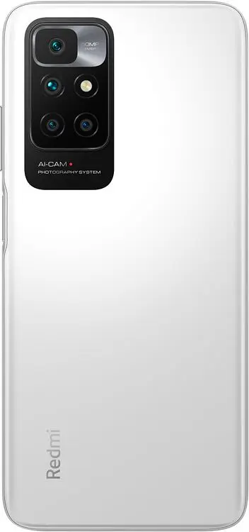 Смартфон Xiaomi Redmi 10 (2022) 4/128Gb White (Global) Без NFC - фото 3