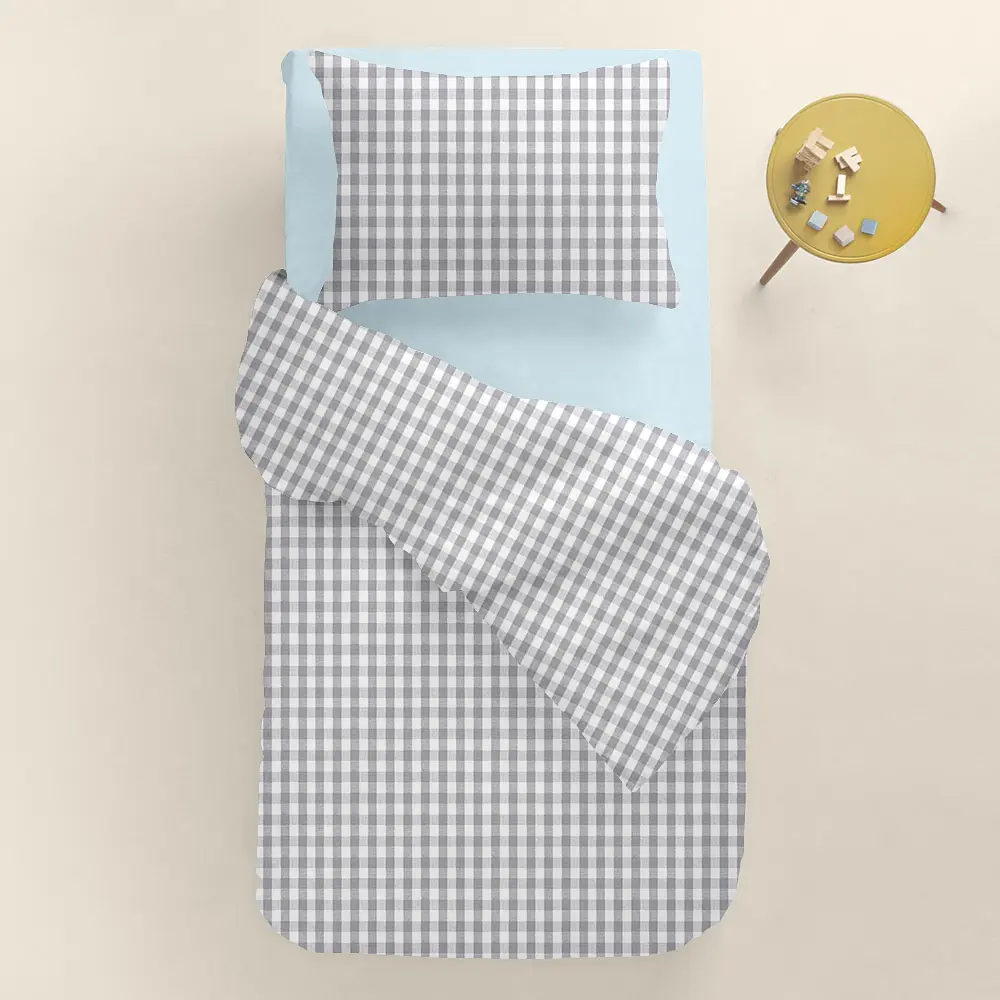 Підковдра полуторна 160х220 GRAY CHECK COSAS (4822052401668) - фото 2