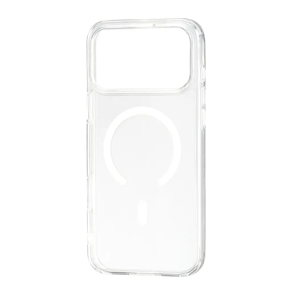 Чохол Silicone Clear Case with MagSafe iPhone 17 Pro Max Transparent
