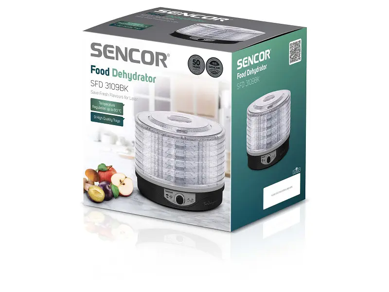 Сушка Sencor SFD 3109BK - фото 8