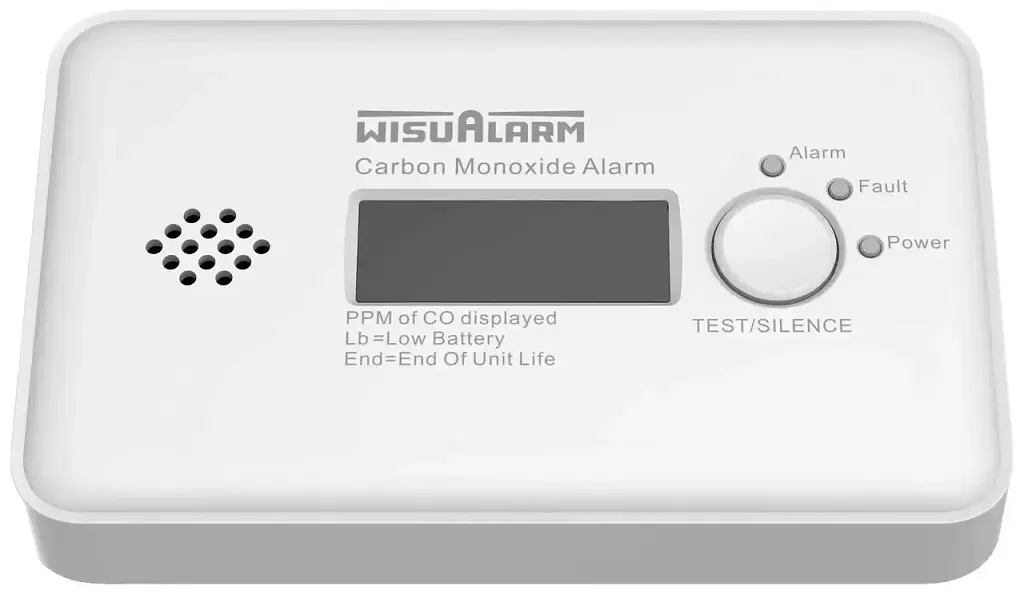 Детектор чадного газу Visualarm HY-GC20B з 10-річним терміном служби батареї - фото 4