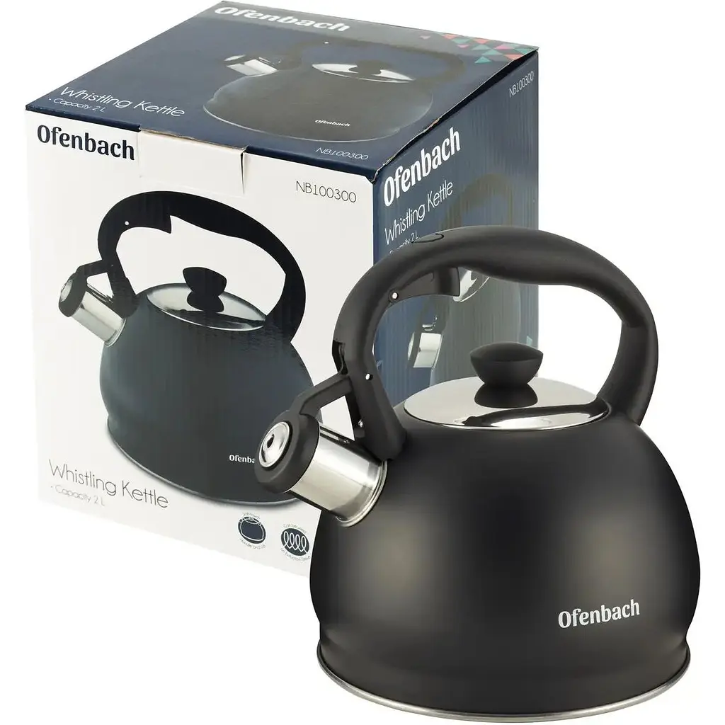 Чайник Ofenbach 2 л чорний (OF-100300) - фото 10