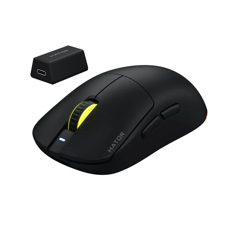Мишка Hator Quasar 3 Ultra 8K Wireless Black Edition (HTM772) - фото 3