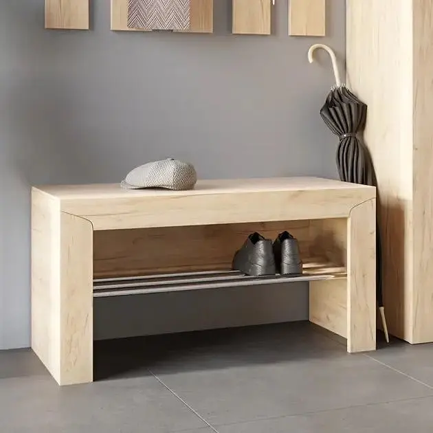 Тумба для обуви Эверест Либерти 90х38х46 см дуб крафт золотой (EVR-2204) - фото 4