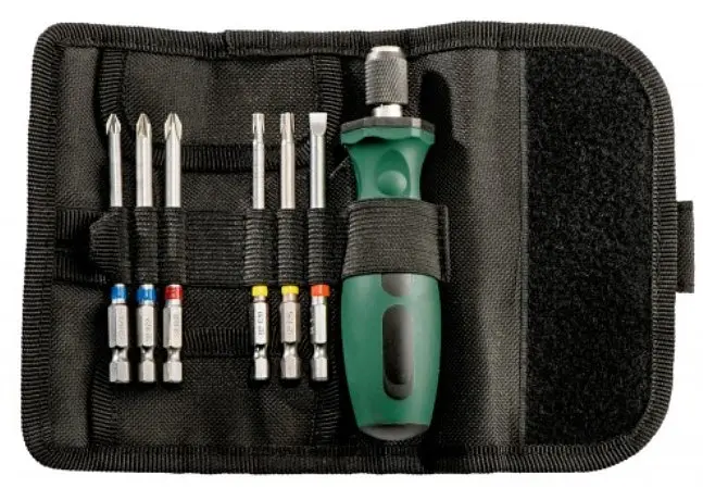 Отвертки 6 бит, SL, PH, PZ, Torx набор 7шт Metabo hoz0014086 - фото 2