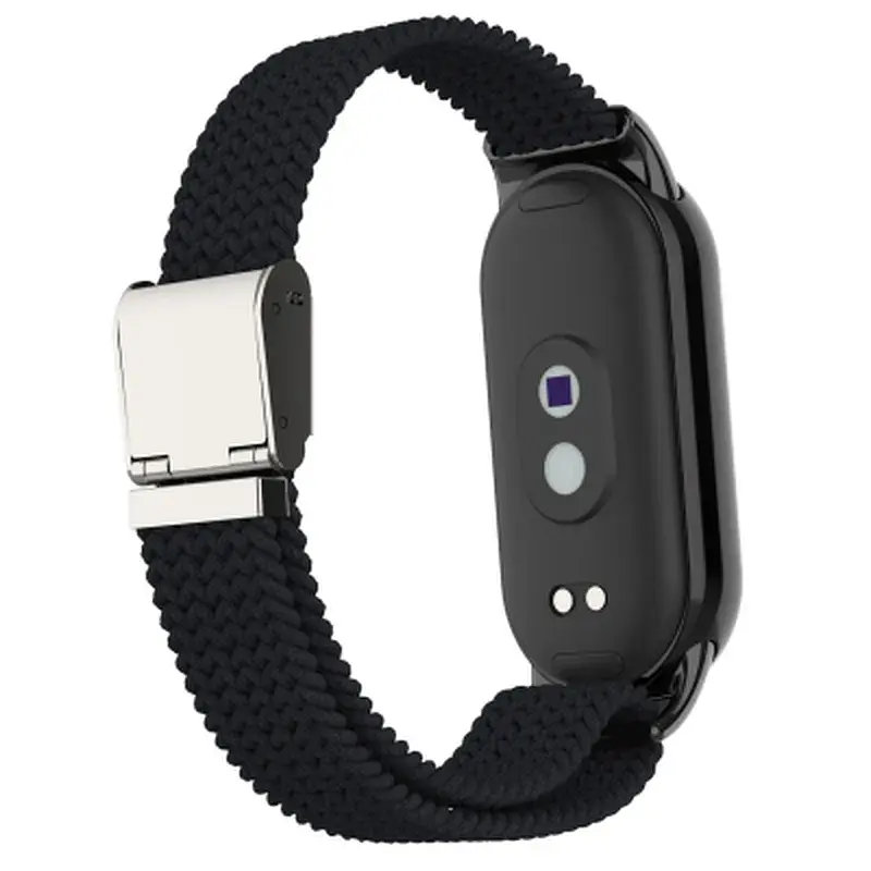 Ремінець до фітнес браслета Armorstandart Braided Solo Loop для Xiaomi Smart Band 10/9/8 Black (ARM86879) - фото 3