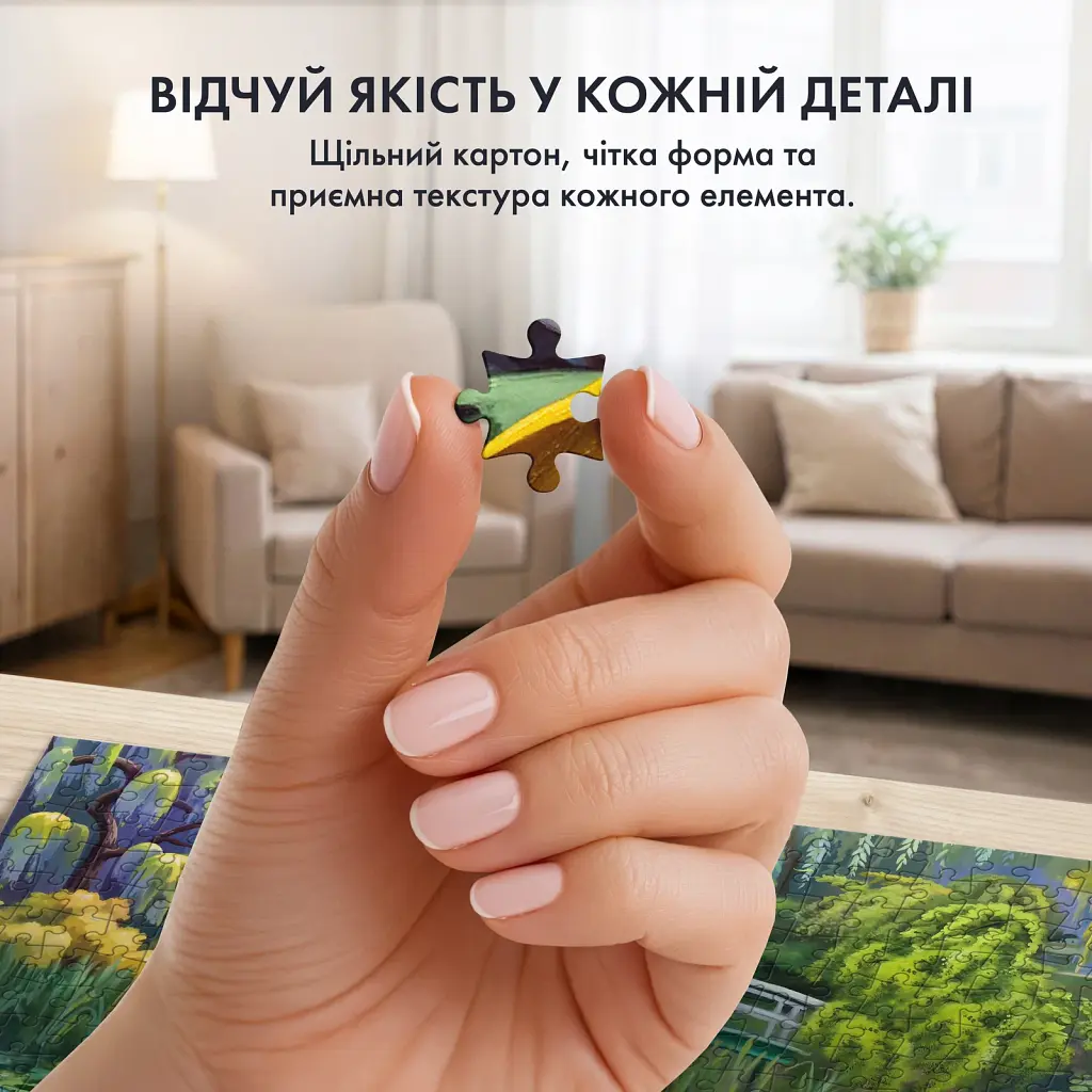 Пазл «Котячий сад Моне» 1000 елементів - фото 6