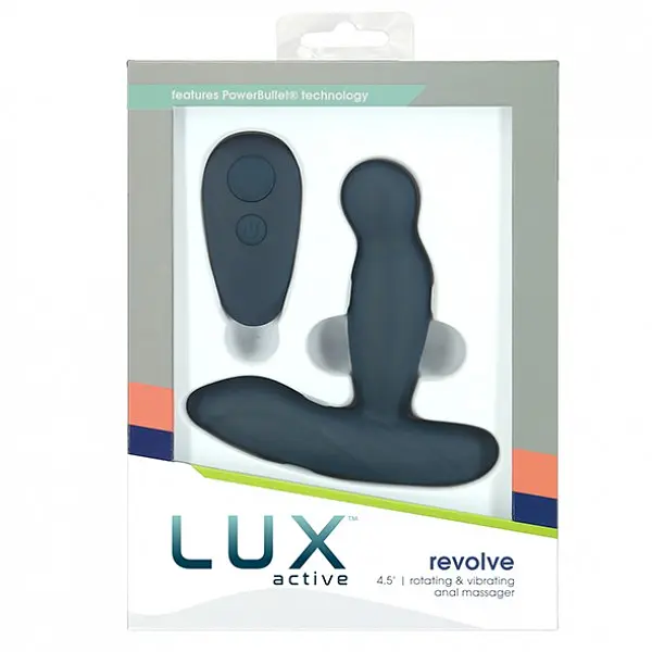 Массажер простаты с пультом д/у Lux Active Revolve - фото 7