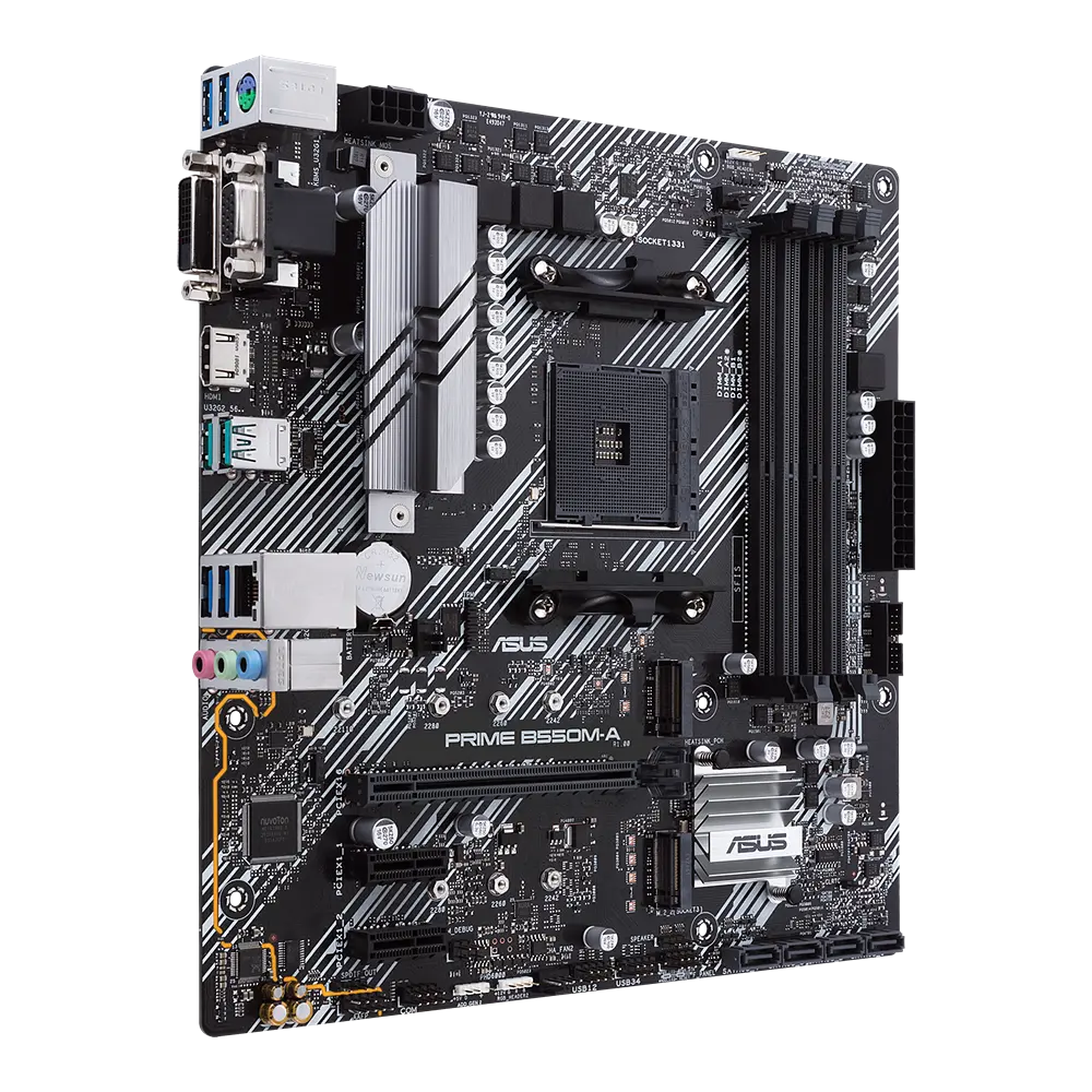 Материнська плата Asus B550M-A Prime Socket AM4 (PRIME B550M-A) - фото 2