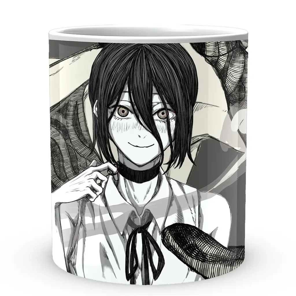 Кружка GeekLand Chainsaw Man Человек Бензопила Резе CM 02.31 330 мл белая - фото 2