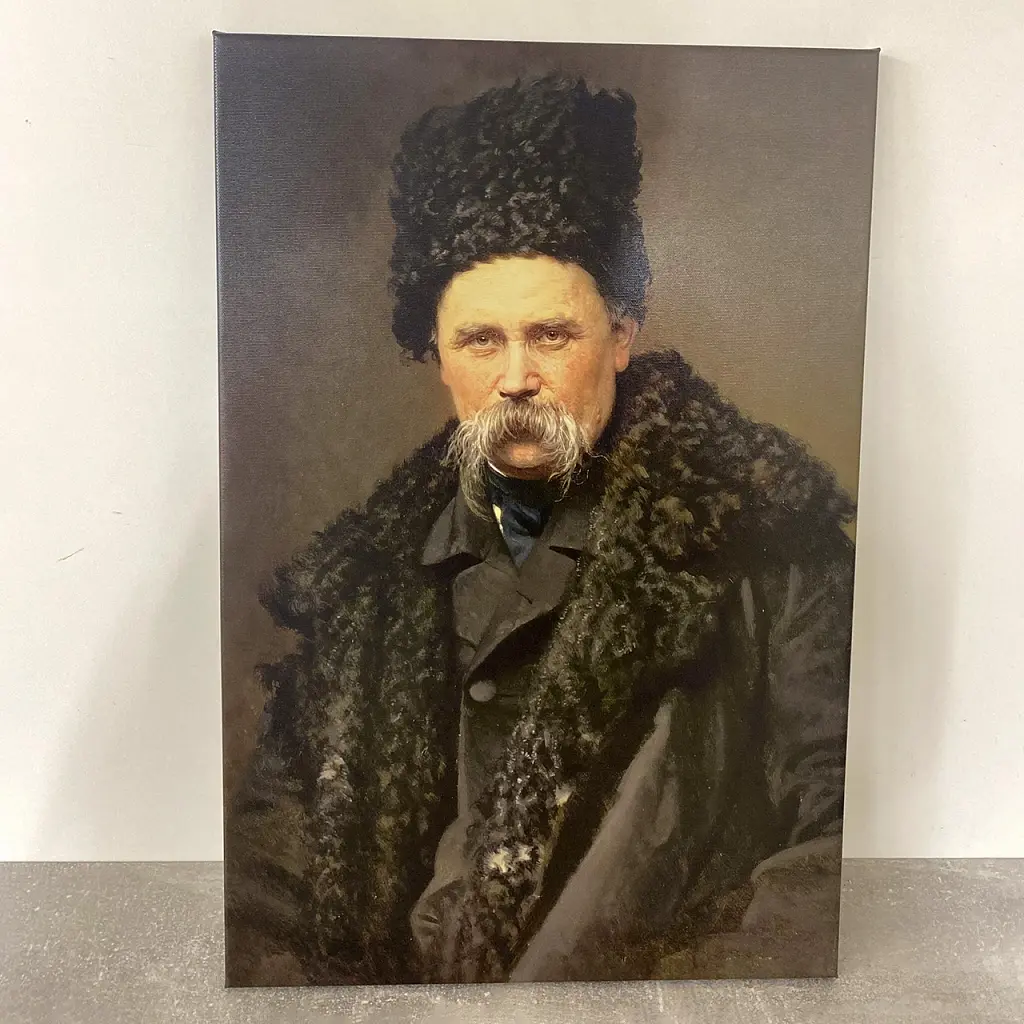 Інтер'єрна картина Шевченко Тарас Григорович, Кобзар , Україна, істория, 60×43 см (id6700) - фото 4