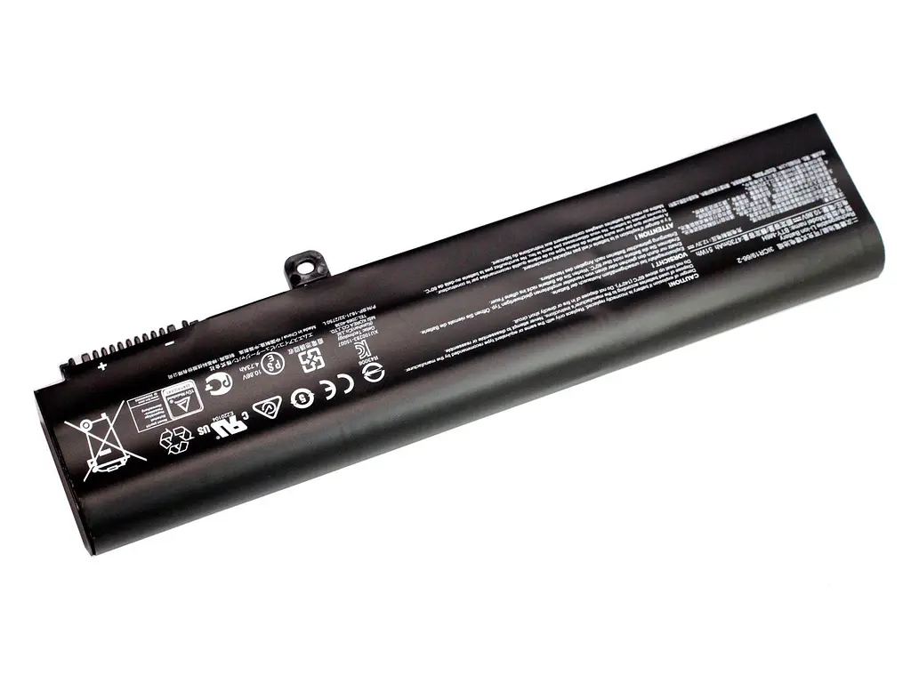 Акумулятор для ноутбука MSI BTY-M6H, 4730 mAh (51Wh), 6cell, 10.86V, Li-ion, чорний - фото 2