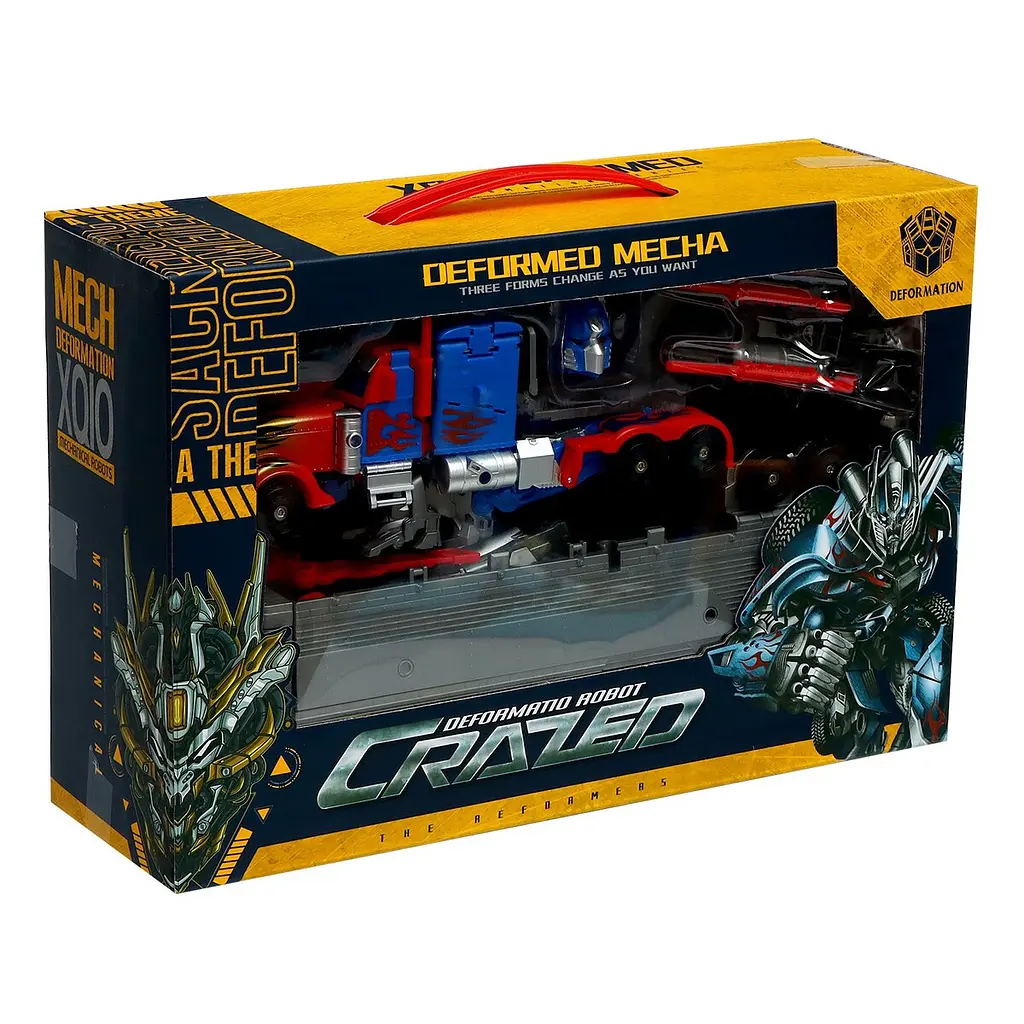 Іграшка Трансформер Оптимус Прайм з Причепом Optimus Prime Transformers - фото 10