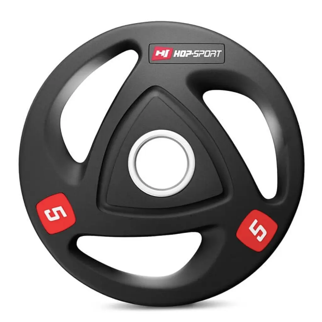 Набір дисків олімпійських Hop-Sport 4 х 5кг - фото 2