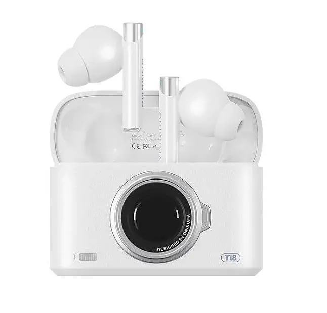 Навушники Onikuma Bluetooth T18 білі - фото 2